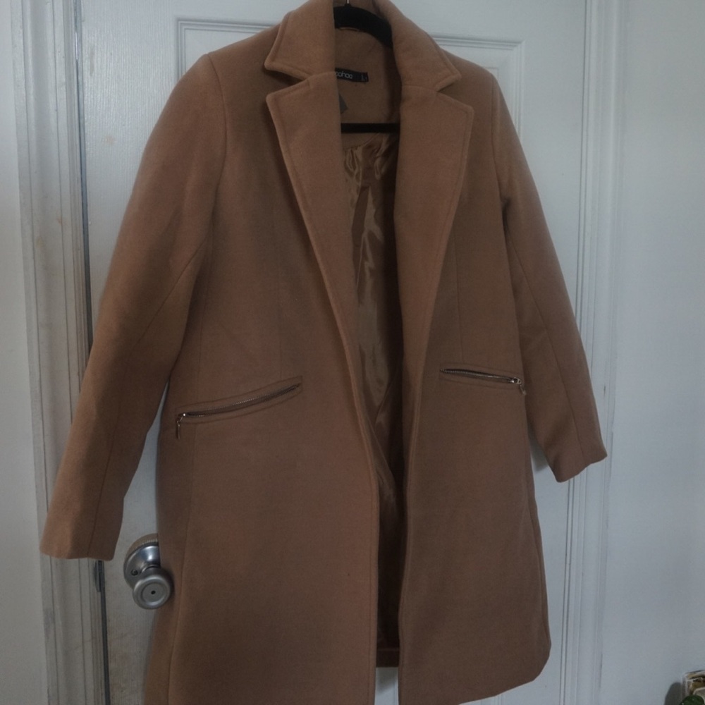 Tan Tailored Coat